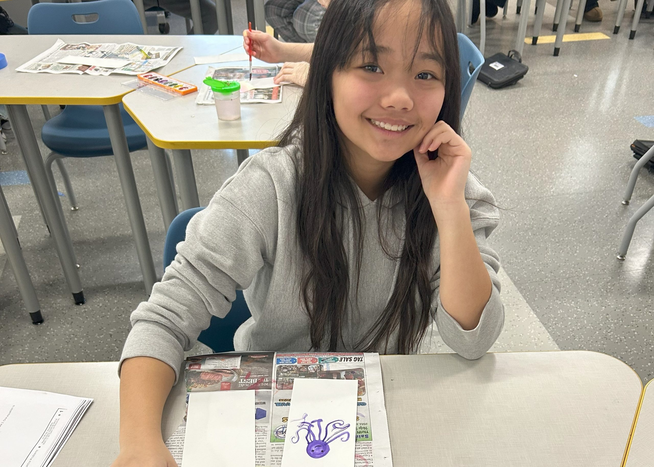 Youth Creativity in Action: How Vel Phillips Middle School Partners with OAUW to Give Back Through Volunteerism
